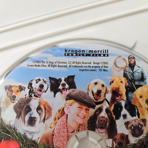The 12 Dogs of Christmas DVD pre-owned Kragen/Merrill Family Films - Picture 8 of 8